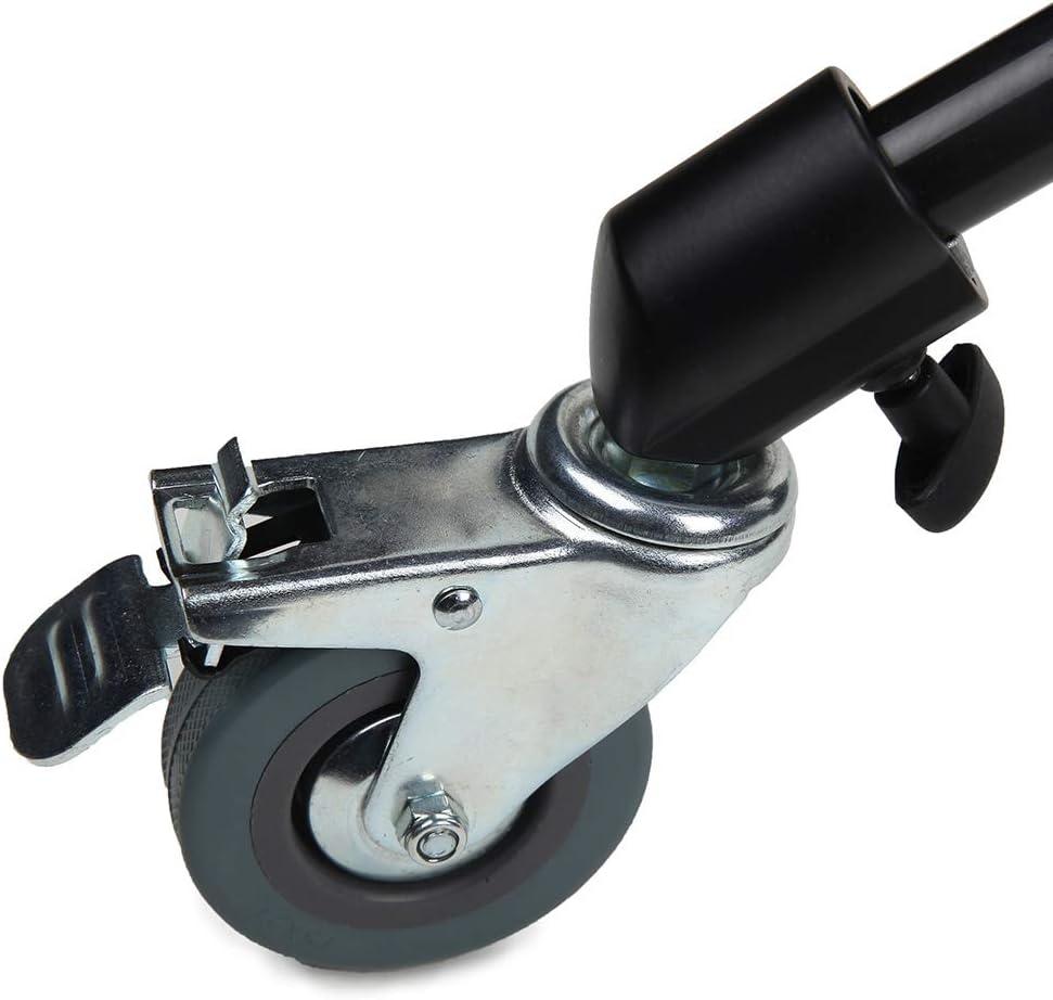 RangerRider Photography Light Stand Wheels 3 Pieces Rolling Swivel