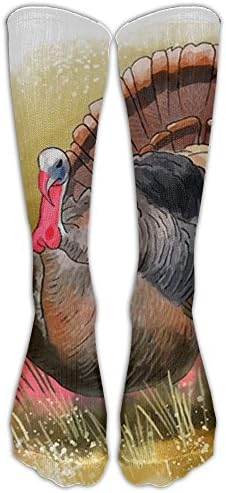 Funny Wild Turkey Bird Woman Fashion Womens Thigh High Socks