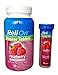 ReliOn Glucose, 50 Tablets with On-The-Go Tube, 10 Tablets. (Raspberry) by Reli On