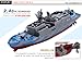 Dacawin(TM) Remote Control Challenger Aircraft Carrier RC Boat Warship Battleship (Black)