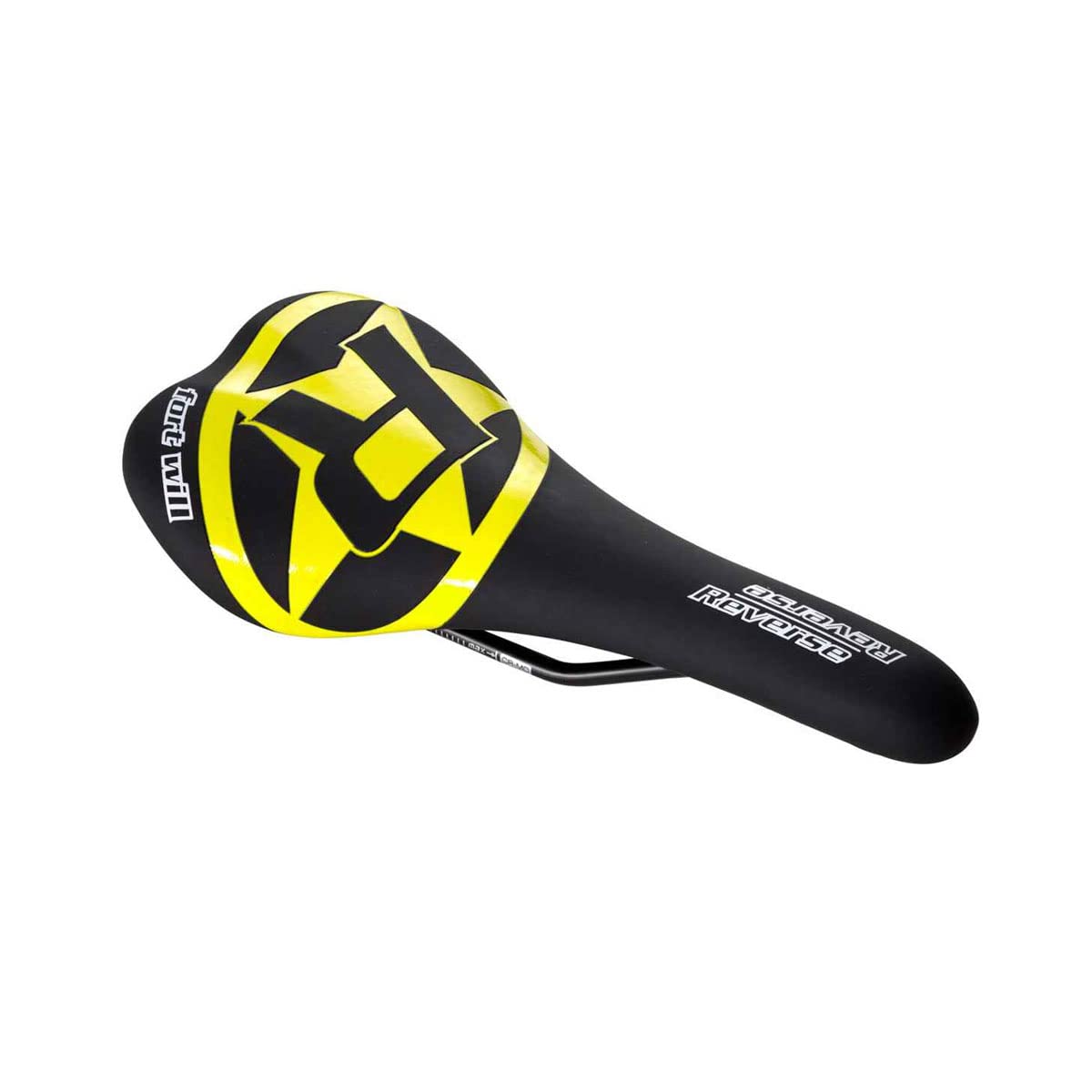 Reverse Fort Will Style Saddle black/yellow 2021 Mountain Bike Saddle