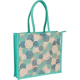 Eco-friendly Mystic Aqua Women's Beach Tote - Shopping Bag