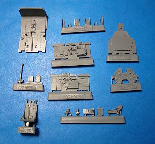 1/48 P-47N Thunderbolt Cockpit Set Vector resin for Academy/Revell: VDS48088