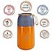 ENERGIFY Vacuum Insulated Food Jar Wide Mouth 24 Oz Soup Thermo with Folding Spoon - Thermal Lunch Containers for Kids & Adults - Leak Proof Stainless Steel Thermos for Hot Food Keep 12H and Cold 24H