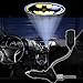 Spoya 3D Batman symbol badge USB Car dome ceiling CREE LED cigarette lighter logo laser projector light lamp