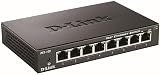 D-Link DES-108 8-Port Fast Ethernet Unmanaged Metal Desktop Switch 10/100Mbps UK