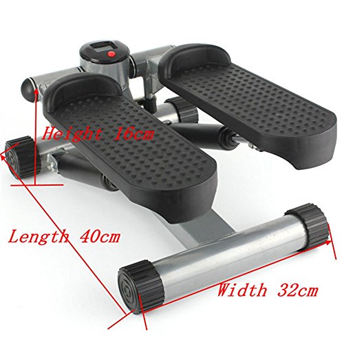 Lovinland Aerobic Fitness Step Stair Stepper Twist Climber Exercise Step Machine with Band - Thumbnail 5