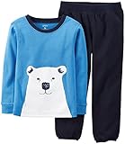 Carter's Little Boys' 2 Piece Pant PJ Set (Toddler/Kid) - Navy