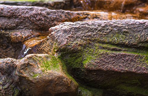 Majestic-Rock-Water-Fountain-Outdoor-Water-Feature-for-Gardens-Patios-Weather-Resistant-Design-Includes-Pump-LED-Lights