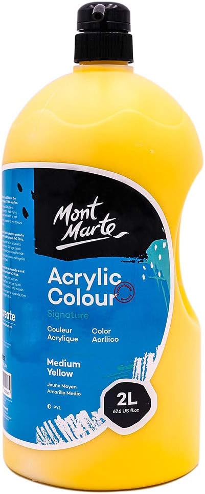 MONT MARTE Discovery School Acrylic, Medium Yellow