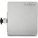 Furinno MP01-SV Mousepad Attachable to Aluminum Folding Laptop Tray Stand, Silver