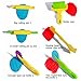 Smart Dough Tools set,Dough Clay Extruders Tool for Kids - 11 Pieces Assortment (Ages 3 and Up)