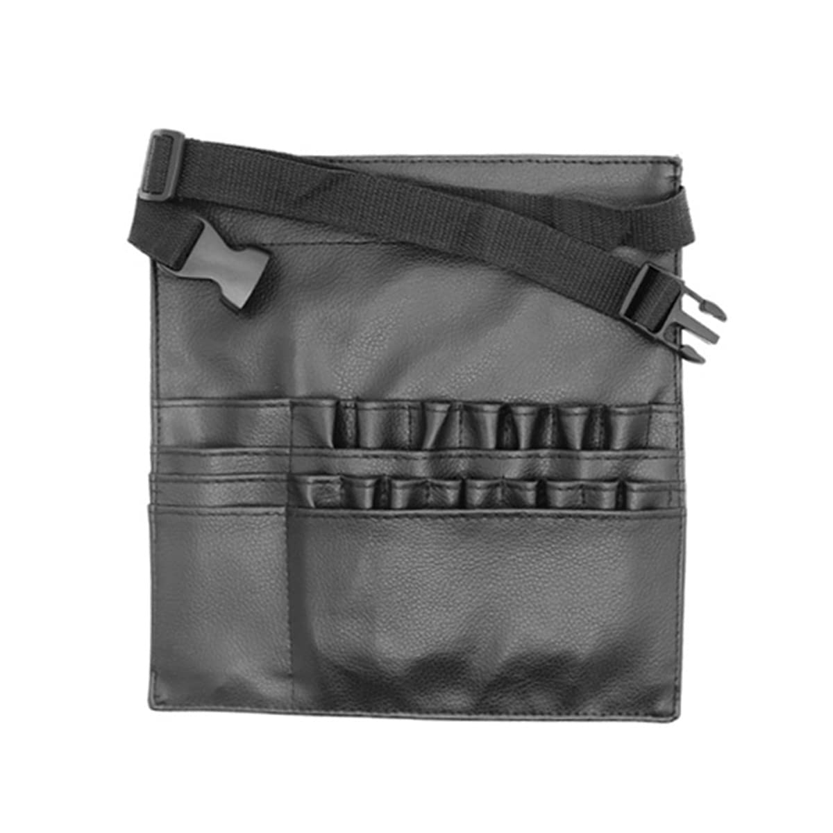 Photo 1 of Groupcow 22 Pockets Professional Cosmetic Makeup Brush Bag with Artist Belt Strap