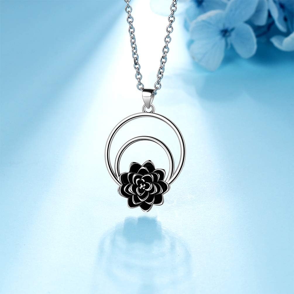 husband and wife birthstone necklace