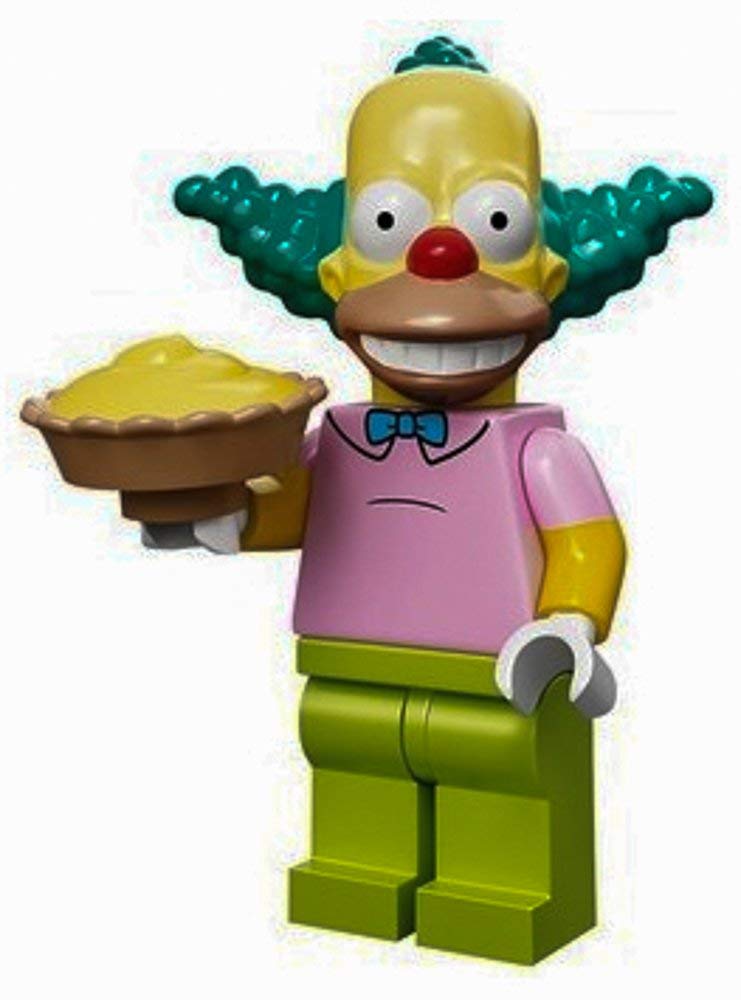 The Simpsons LEGO 71005 The Simpson Series Krusty The Clown Simpson Character Minifigures