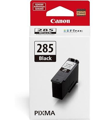 Amazon.com: PG-285 XL Black Ink Cartridges (1-Pack, Black