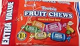 Tootsie Fruit Chews Assoretd Fruit Rolls - 6.29oz Extra Value Bag