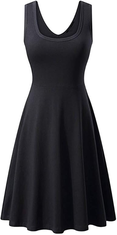 black cotton summer dress