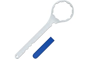 ERETOW Whole House Water Filter Wrench 3.69 In, SPBW-11 Metal Water Filter Housing Wrench Compatible with GE WX5X140 FXWPC FXWSC GXWH01C GXSV10C Filter Housing