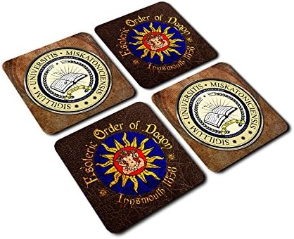 Compra Cultzilla Cthulhu HP Lovecraft - Posavasos (4 Unidades, en Caja Regalo) en Amazon.es