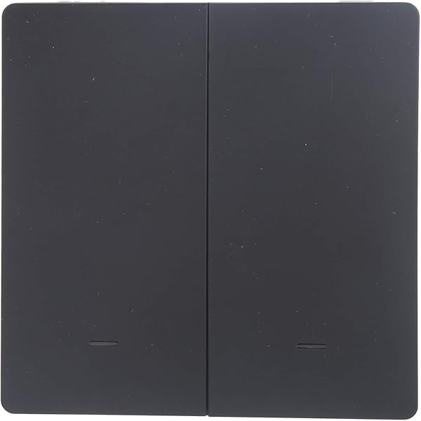 Smart Switch Smart WiFi Light Switch Funciona con Alexa Echo dot Google Home IFTTT Roqi e iOS Siri Certificacin de producto CE FCC y ROHS Estndar EUGB Material ABS y PC Negro