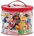 Disney Parks Exclusive Mickey and Friends 5 Pc. Bath Tub Pool Squeeze Toys Set