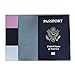 Fashion passport covers luxury stylish travel ID holder eco leather for women