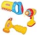 Liberty Imports Intellectual Musical Baby Toy Tools Set with Lights and Sounds - Hammer, Saw, Drill - Ideal Gift for Toddlers 6-18 Months (3 Piece Set)