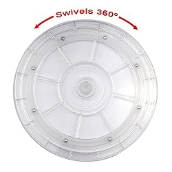 Heavy Duty Lazy Susan Turntable Organizer Acrylic 8