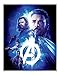 Avengers Infinity War Movie Poster Prints 8x10 - Set of 6 Wall Art Photos
