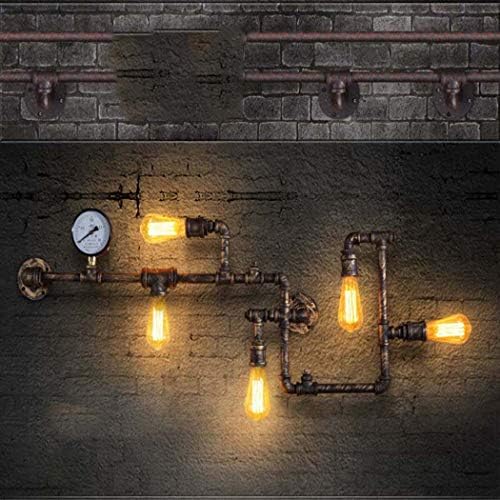 DSHBB Retro Wall Lamp，Iron Art American Industrial Style Retro Wall Lamp Personality Simple and Creative Vintage Industrial Wall Lamp， for Restaurant Coffee Bar Use