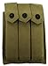 Ultimate Arms Gear Tactical Militaria U.S. Army Military GI USGI WW2 WWII Reproduction OD Green Canvas Triple Cell 3 Pocket 30 Round 30rd Mag Magazine Pistol Belt Thompson Pouch Holder