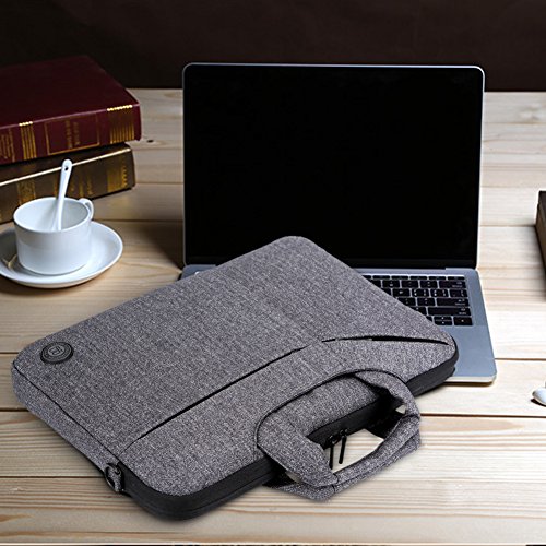 image for Laptop Bag,BRINCH Slim Water Resistant Laptop Messenger Bag Portable L