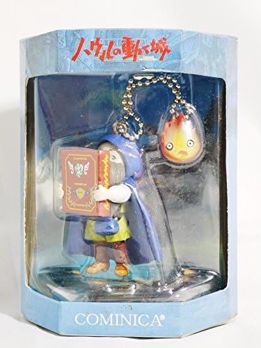 GHIBLI STUDIO Howl's Moving Castle Madame Key Chain Pendant Ornament Collector Set Purple Color