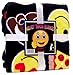 Velvet Fleece Plush Throw Blanket, Super Soft Large Oversized Cozy Lightweight Blanket for Toddlers Kids Teens and Young Adults (50in x 60in)