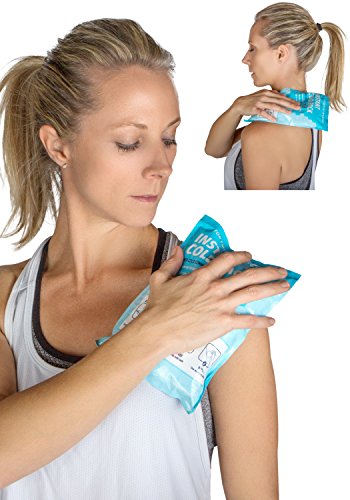 IceWraps 6” x 9” Instant Cold Breakable Ice Packs - Emergency Disposable First Aid Ice Packs (24 Pack)