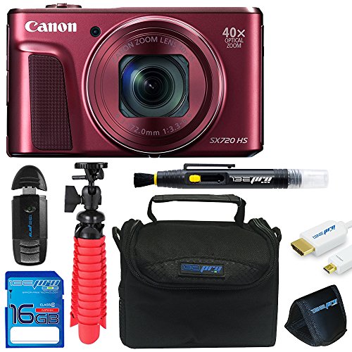 Canon-Powershot-SX720-Red-12-Tripod-16GB-Memory-Card-Pixi-Basic-Accessory-Bundle
