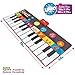 Abcotech Kids Floor Piano Mat | Giant Dance Floor Keyboard Sensory Toys | Play, Record, Playback and Demo Modes - 8 Musical Instruments and Sounds for Kids Music - 70
