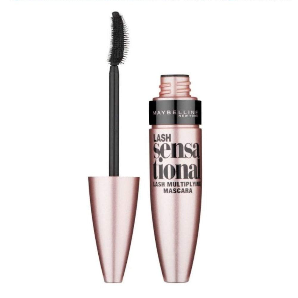 3 x Maybelline Lash Sensational Full Fan Effect Mascara Black 9.5ml New