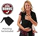 Go tyke – PREMIUM SOFT Baby Sling Wrap Carrier (Black). Easy to use, Hands-Free carry. Lightweight and Breathable. BONUS Matching baby hat. Great Baby Shower Gift. Safe and Comfortable.