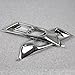 Beautost for Honda CR-V CRV EX/EX-L/Touring Model 2017 2018 2019 Chrome Front Fog Light Lamp Cover Trims