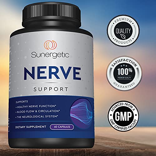 Premium Nerve Support Supplement with Alpha Lipoic Acid (ALA) 600 mg, AcetylLCarnitine (ALC