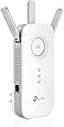 TP-Link RE450 AC1750 Gigabit Dualband WLAN Repeater (1300 Mbit/s (5 GHz) und 450 Mbit/s (2,4 GHz), AP Modus, Signalst&auml;rkeanzeige, 1 Gigabit Port, WPS, geeignet f&uuml;r allen WLAN Ger&auml;ten) wei&szlig;
