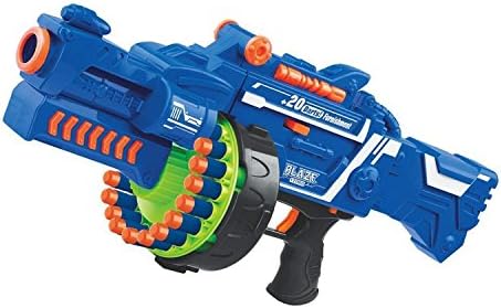 Blaze Storm Soft Bullet Automatic Machine Gun, with 40 Bullets.