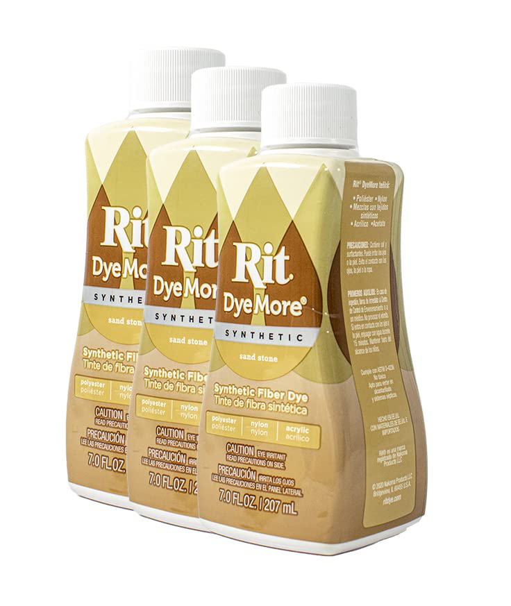 Rit Dye Liquid Synthetic 236ml Sand Stone Pack of 12