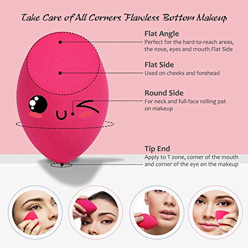 Makeup Sponge, Larbois 3Pack Foundation Blender Beauty Sponge