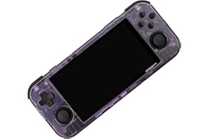 Retroid Pocket 3 Plus Retro Game Handheld Console, Retroid Pocket 3 Plus Android Game Console Multiple Emulators Console Handheld 4.7 Inch 16:9 Display 4500mAh Battery Classic Games (Clear Purple)