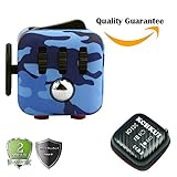 KCHKUI Cube Fidget Toy Cube Relieves Stress and Anxiety Attention Toy for Work, Class, Home