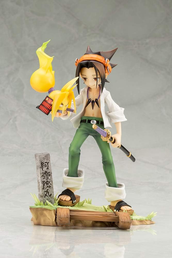 Animation Art Characters Artfx J Shaman King Yoh Asakura 1 8 Complete Pvc Figure New No Box Collectibles