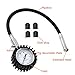 Tire Pressure Gauge 100 PSI , AUPERTO Tire Gauge Heavy Duty with 4pcs Free Valve Caps Best for Car Motorcycle Bike Truck RV SUV ATV (100 PSI)
